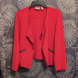 Vibrant Red Jacket